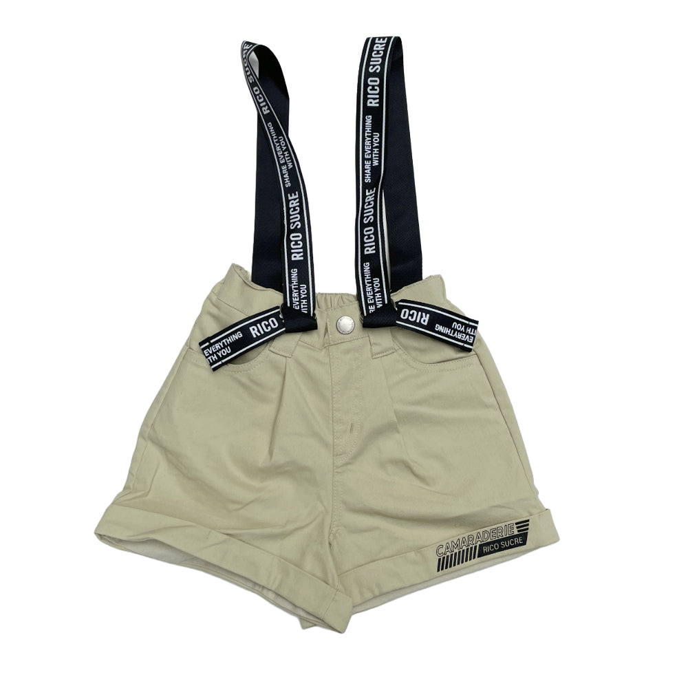 RiCO SUCRE Twill Shorts with Suspension