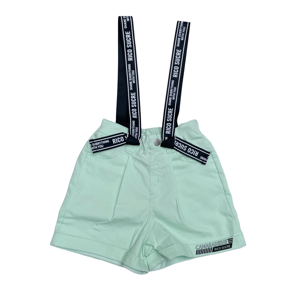 RiCO SUCRE Twill Shorts with Suspension