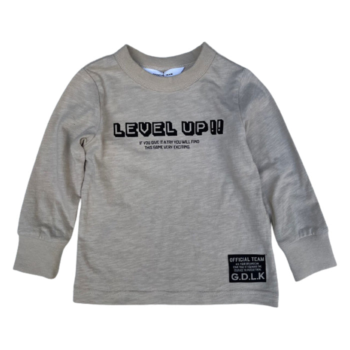 OFFICIAL TEAM Slub Jersey Game Print Long Sleeve T-Shirt
