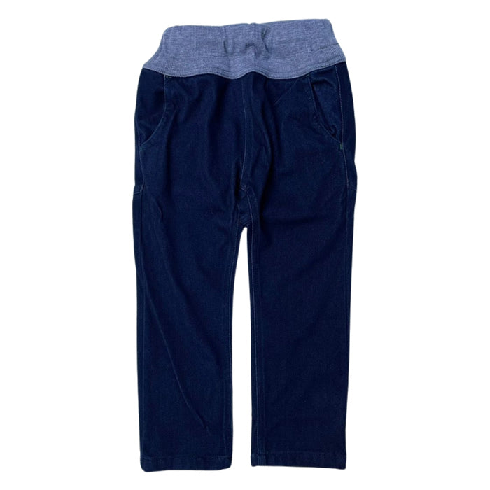 OFFICIAL TEAM Cut Denim Pants