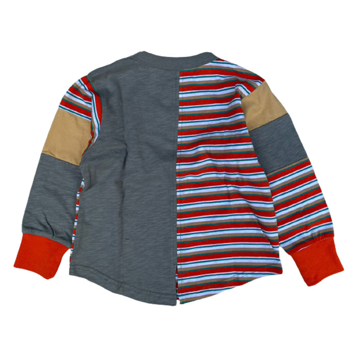 OFFICIAL TEAM Crazy Border Long Sleeve T-Shirt
