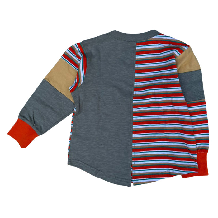 OFFICIAL TEAM Crazy Border Long Sleeve T-Shirt