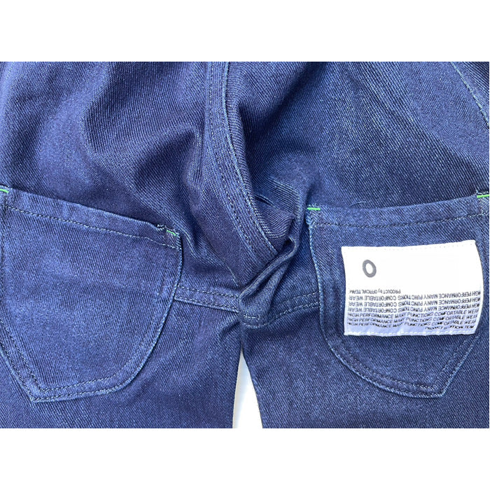 OFFICIAL TEAM Cut Denim Pants