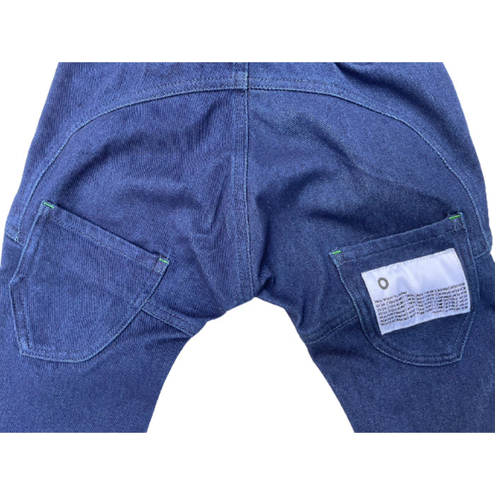 OFFICIAL TEAM Cut Denim Pants