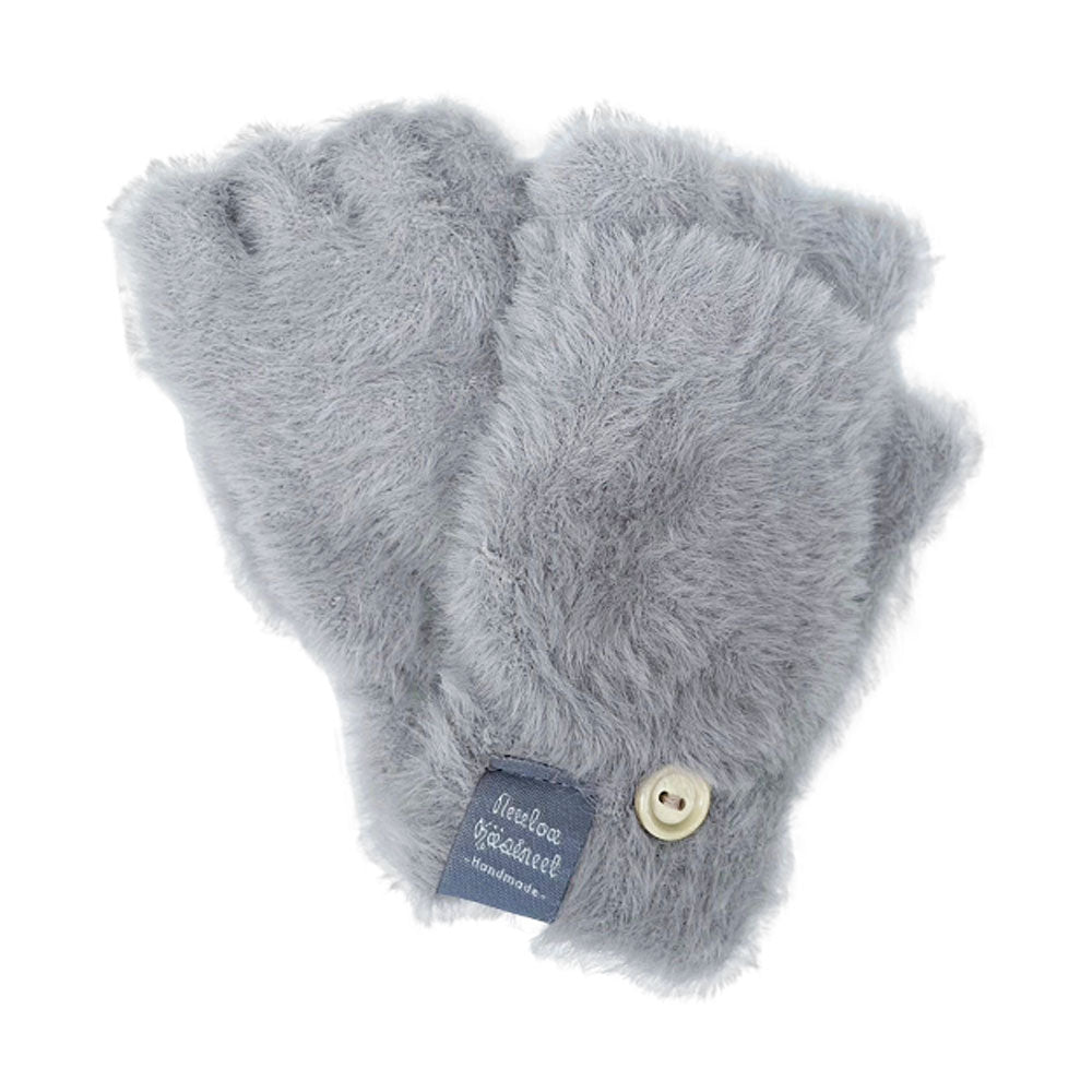 Fingerless gloves for children, fluffy, kids, juniors, smartphone, stylish, plain, simple, elementary school students, baby, gloves, mittens, boys, girls, warm, kindergarteners