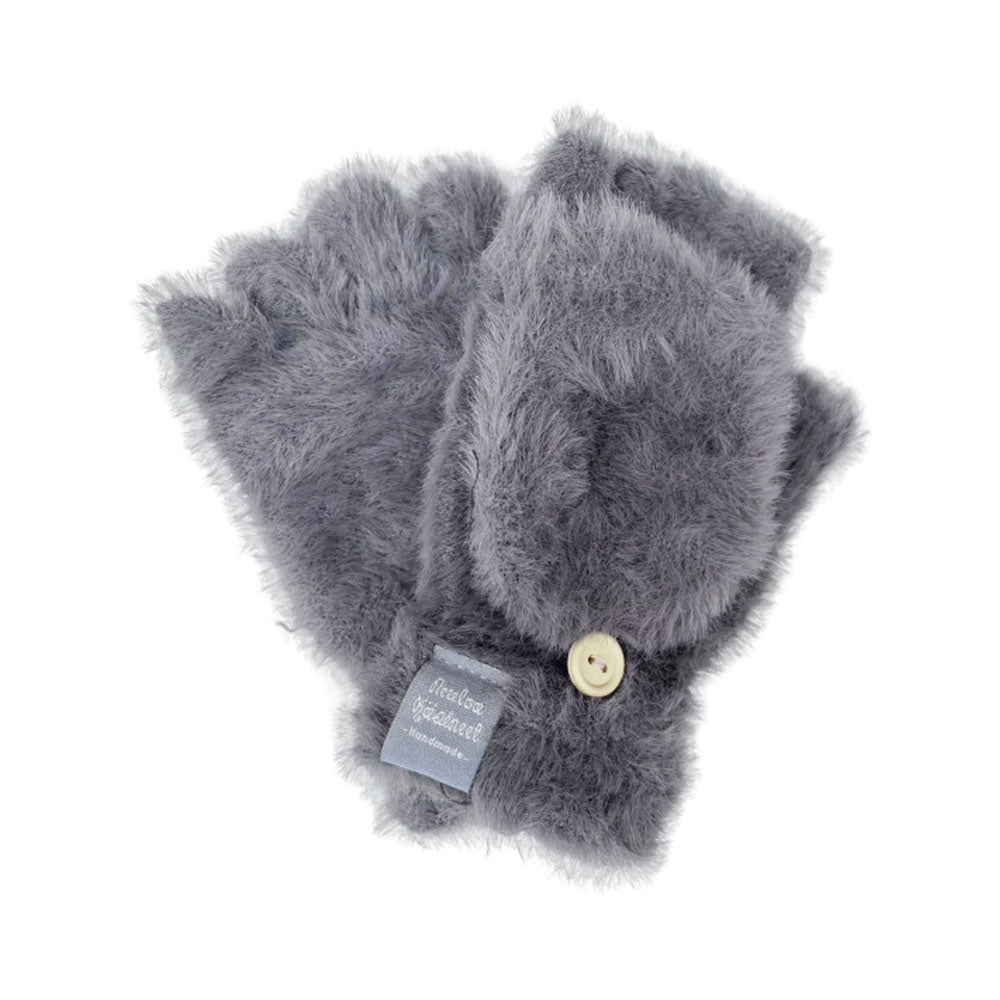 Fingerless gloves for children, fluffy, kids, juniors, smartphone, stylish, plain, simple, elementary school students, baby, gloves, mittens, boys, girls, warm, kindergarteners