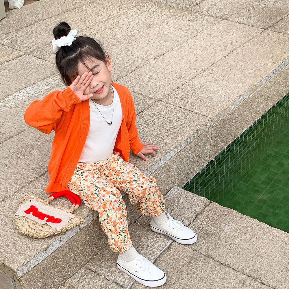 Cardigan Lace Kids Long Sleeve