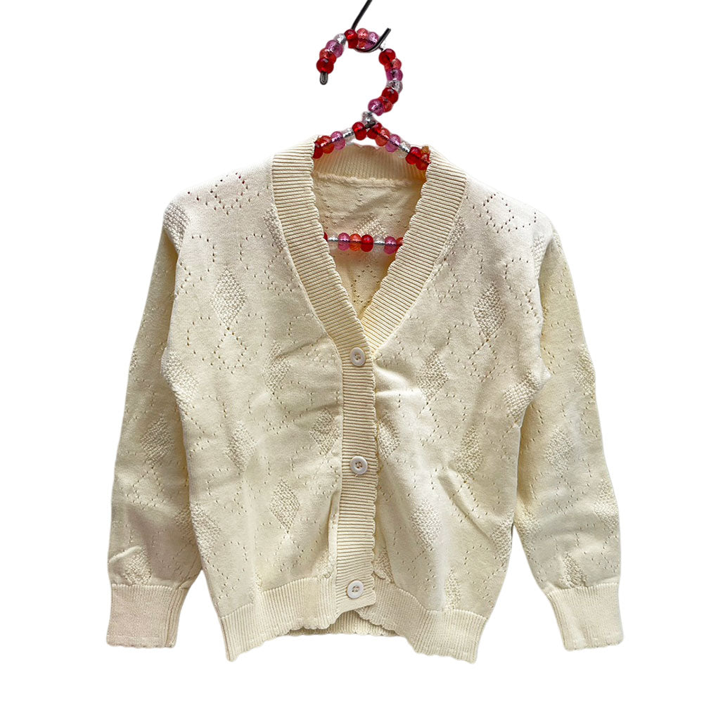 Cardigan Lace Kids Long Sleeve