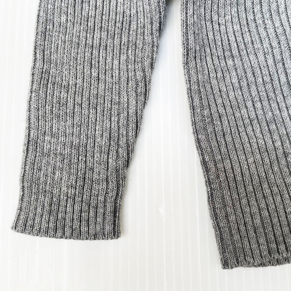 Turtleneck, washable, turtleneck, long sleeve T-shirt, rib knit, 100% cotton