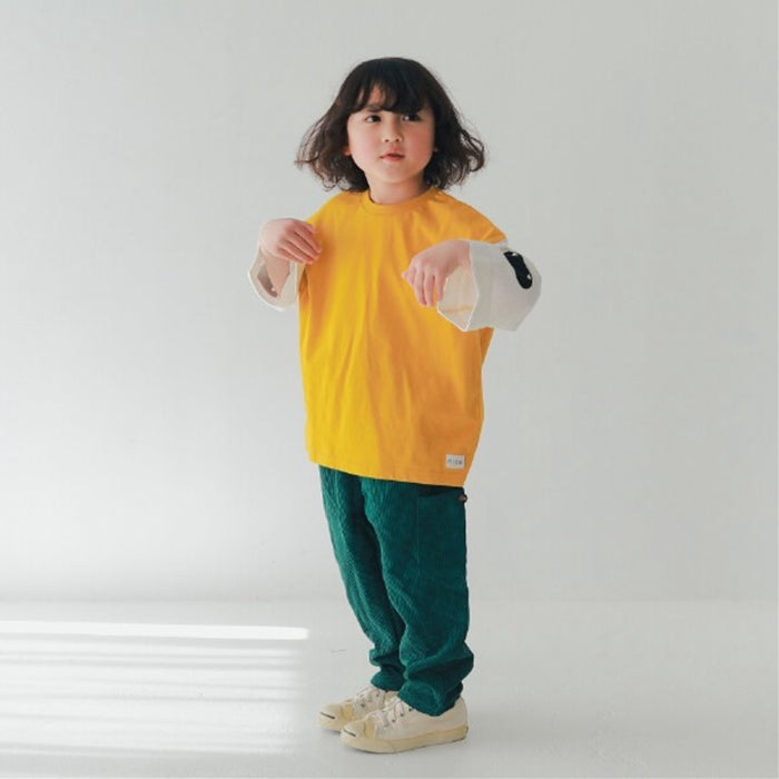 CHEEK ROOM Ghost Sleeve Long T-shirt
