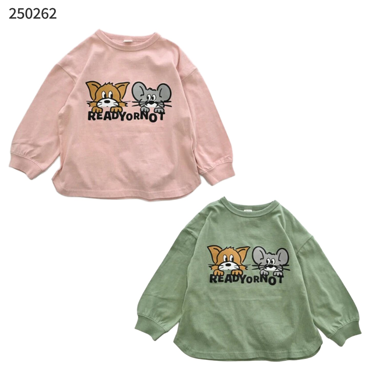 nico hrat Cat and Mouse Long Sleeve T-Shirt