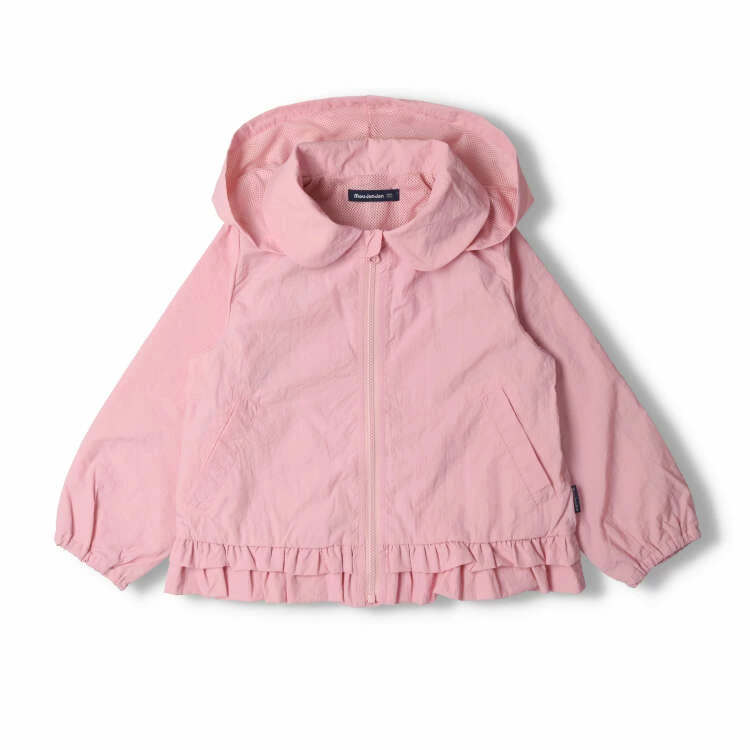 moujonjon plain polyester windbreaker