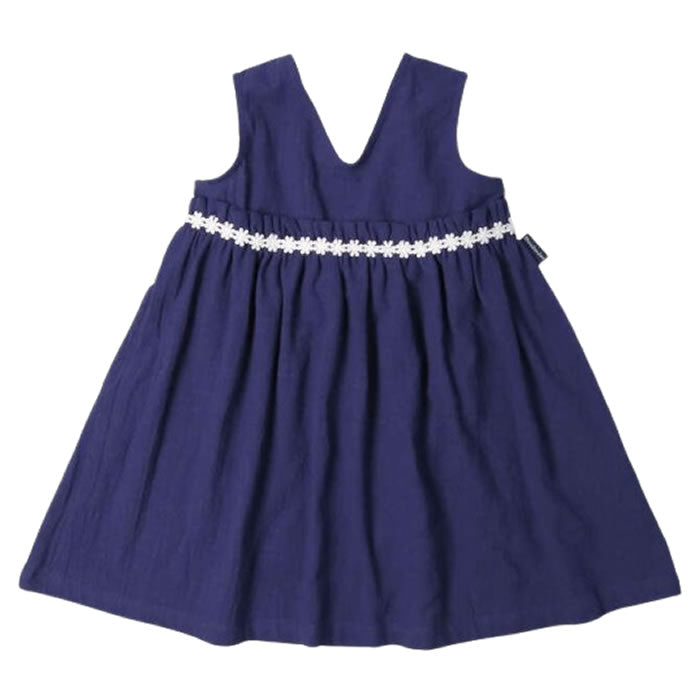 moujonjon jumper skirt with floral lace