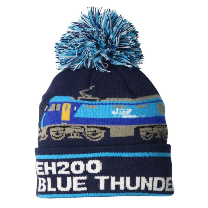 moujonjon JR Shinkansen and freight train knitted hat