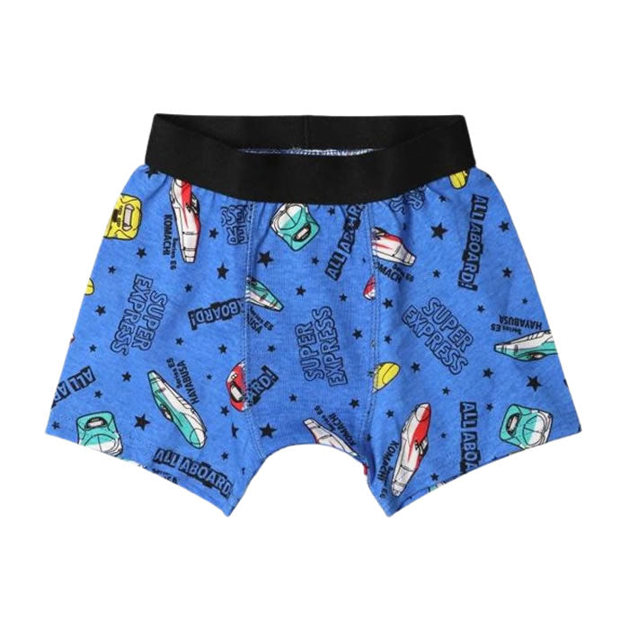 JR Shinkansen Train Print Boxer Shorts
