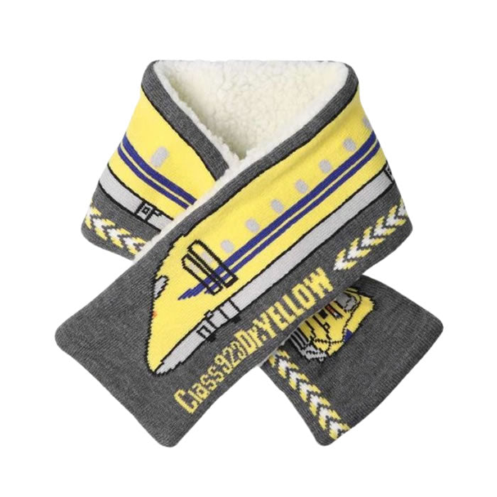 moujonjon JR Shinkansen train pattern scarf