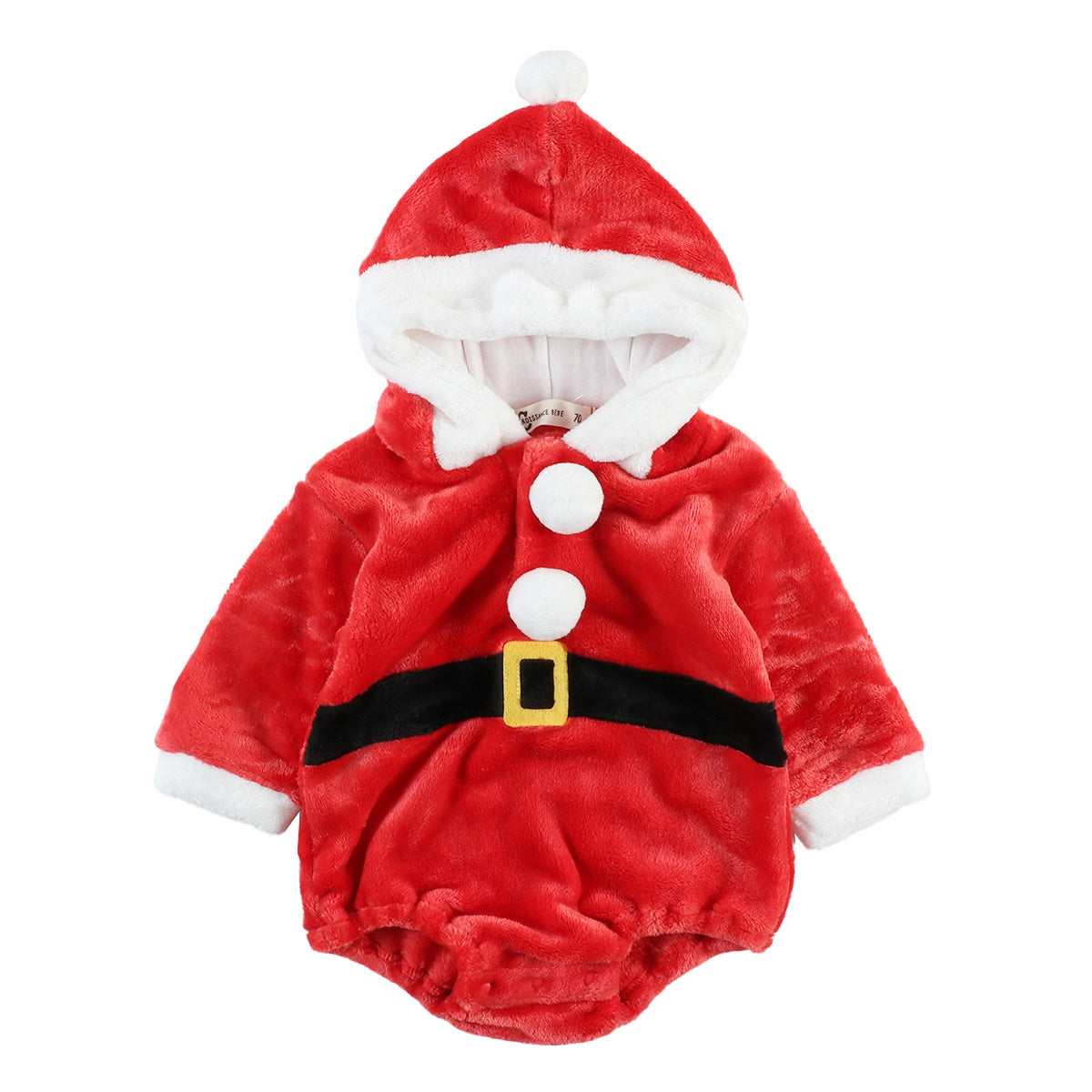 サンタロンパース クリスマス ベビーコスチューム サンタクロース ロンパース カバーオール 記念撮影 赤ちゃん 男の子 女の子 長袖