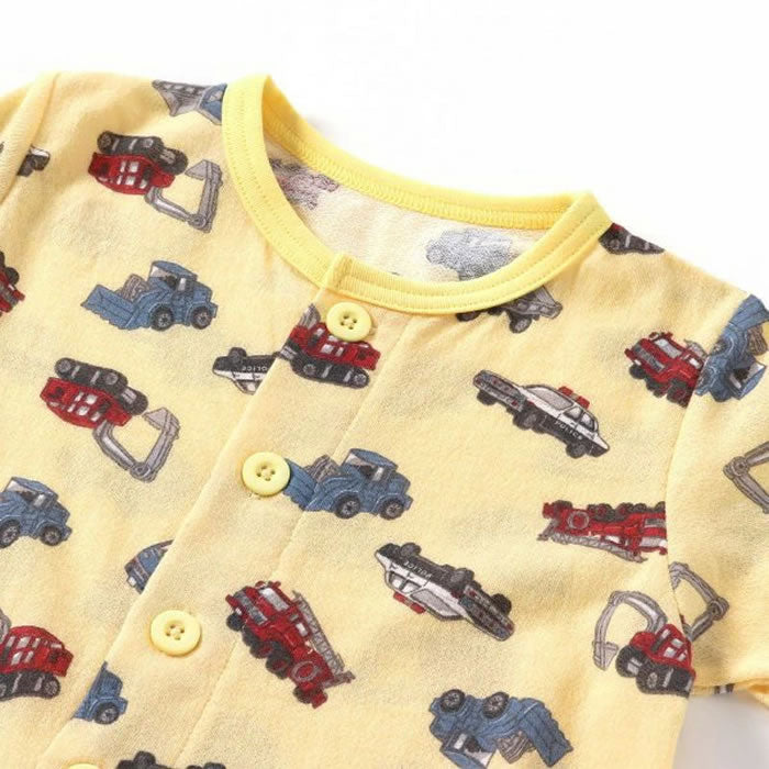 Ampersand Working Cars Print Pajamas