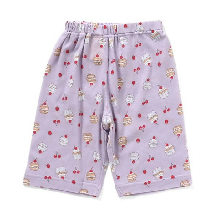 Ampersand Cupcake Print Short Sleeve Pajamas
