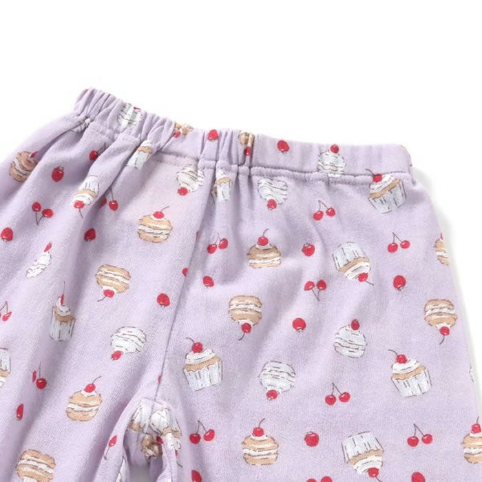 Ampersand Cupcake Print Short Sleeve Pajamas