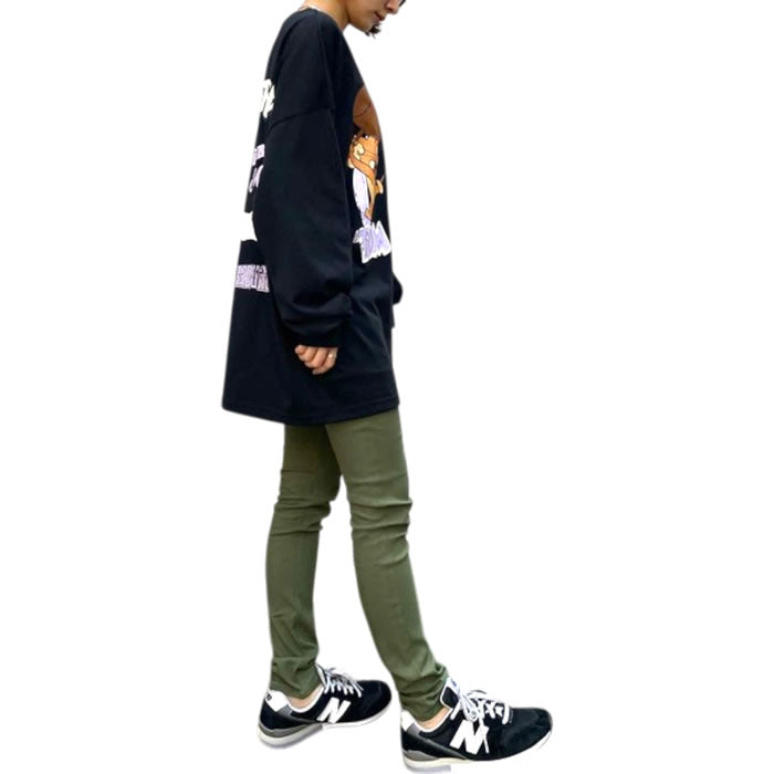 TOM&JERRY トムとジェリー レディースロンT