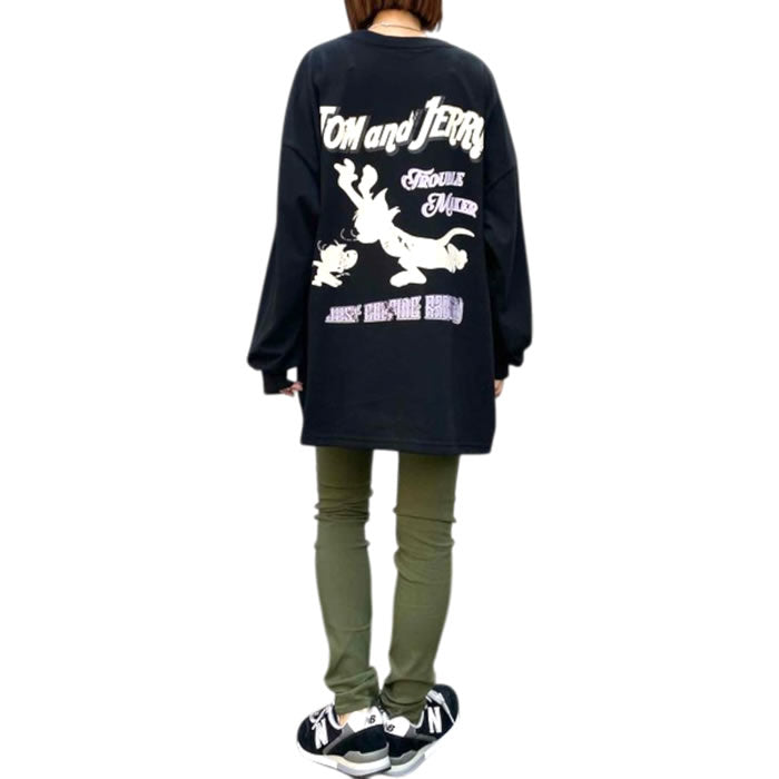 TOM&JERRY トムとジェリー レディースロンT