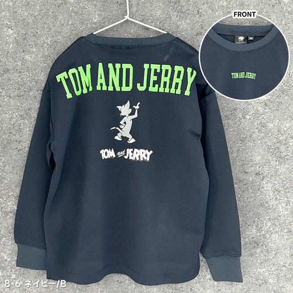 Tom and Jerry back print big sweatshirt