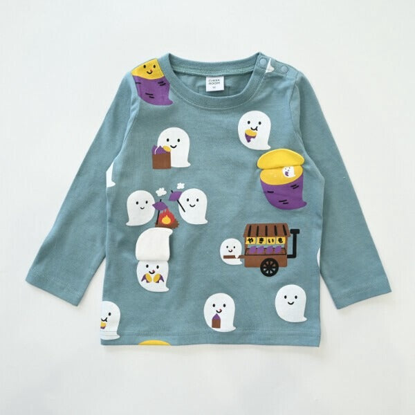 CHEEK ROOM Ghost Baked Sweet Potato Long Sleeve T-Shirt