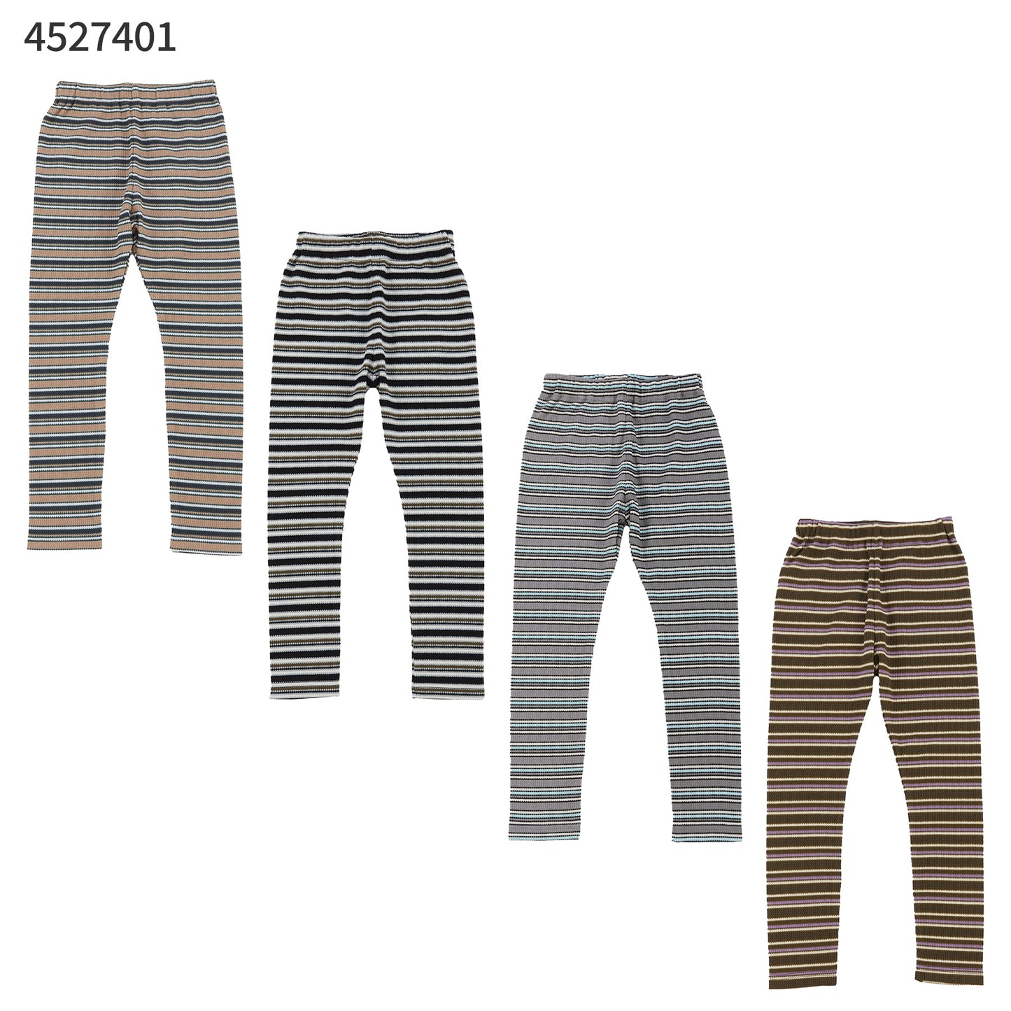 ocean&ground Stretch Waffle Border Leggings