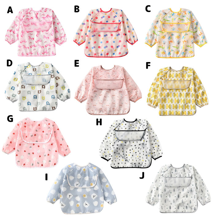 Meal Apron Smock Long Sleeve Short Sleeve