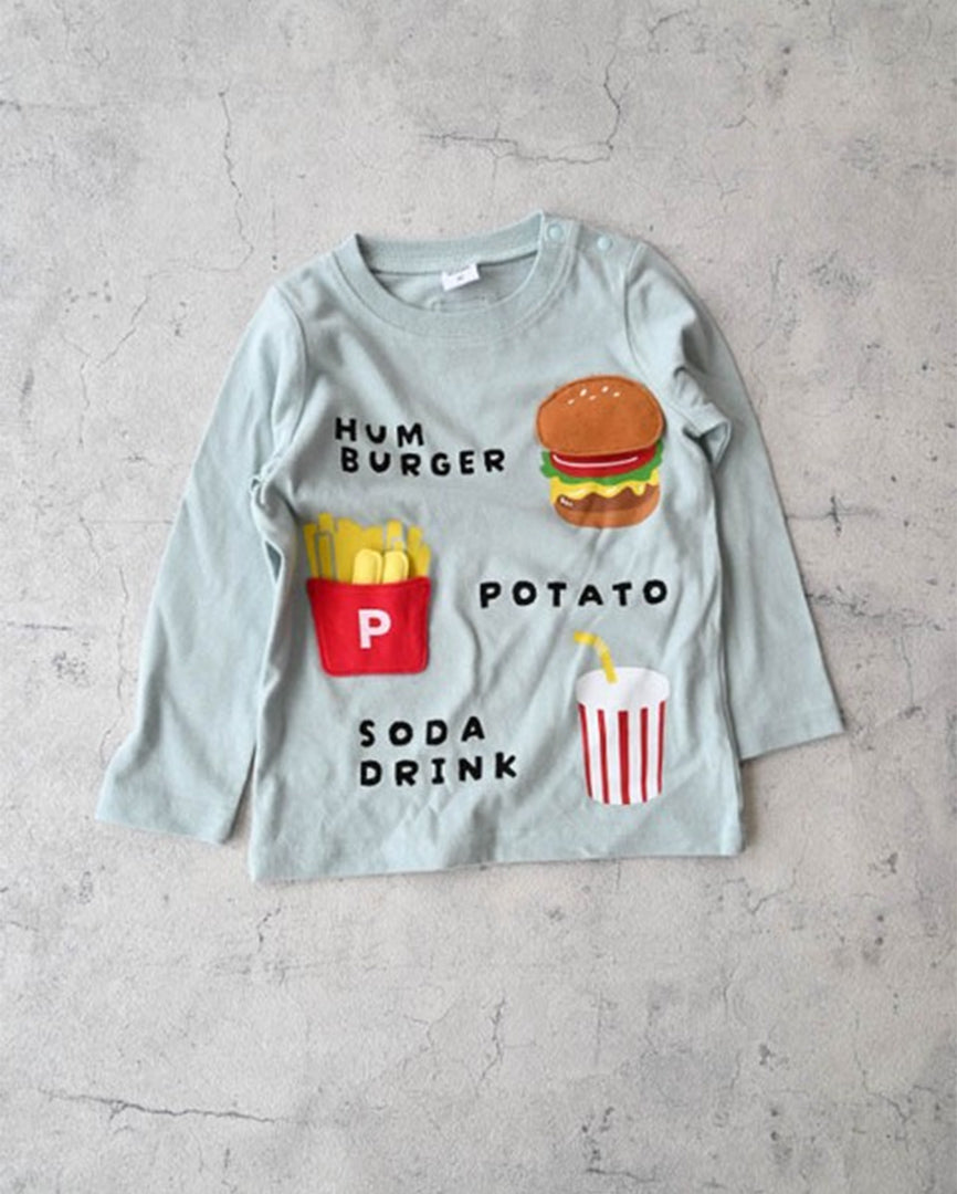 CHEEK ROOM キッズセットロングTシャツ