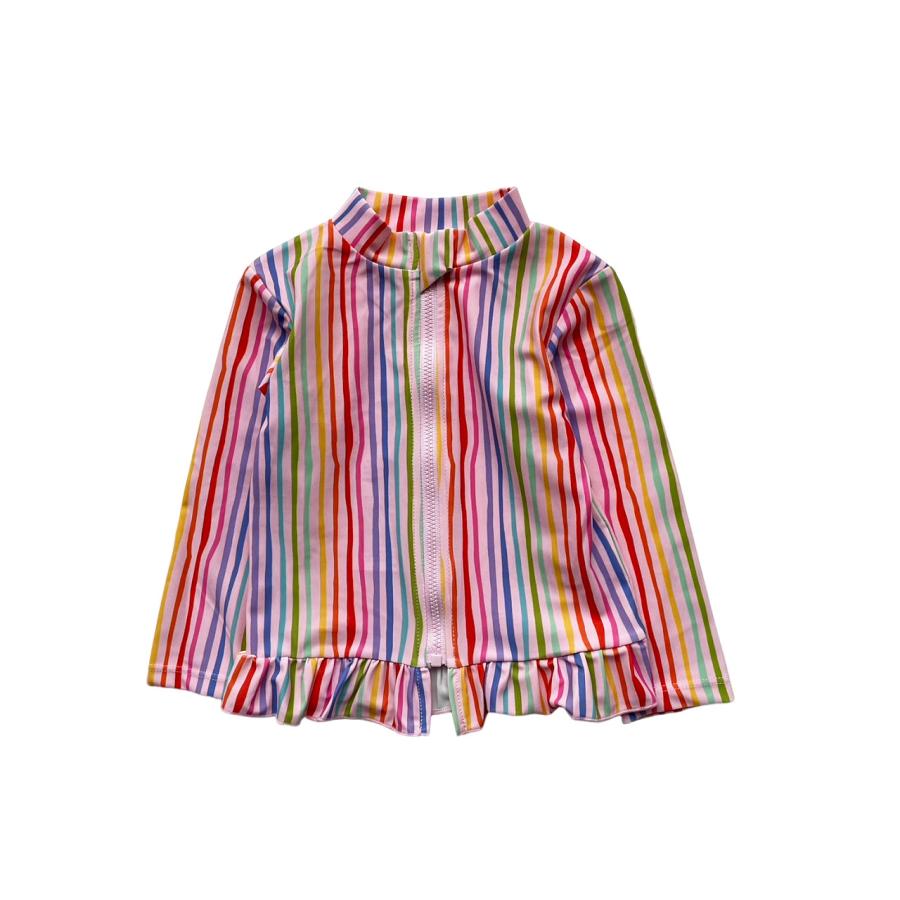 Rashguard Swimsuit Long Sleeve Kids Girls 80-120cm