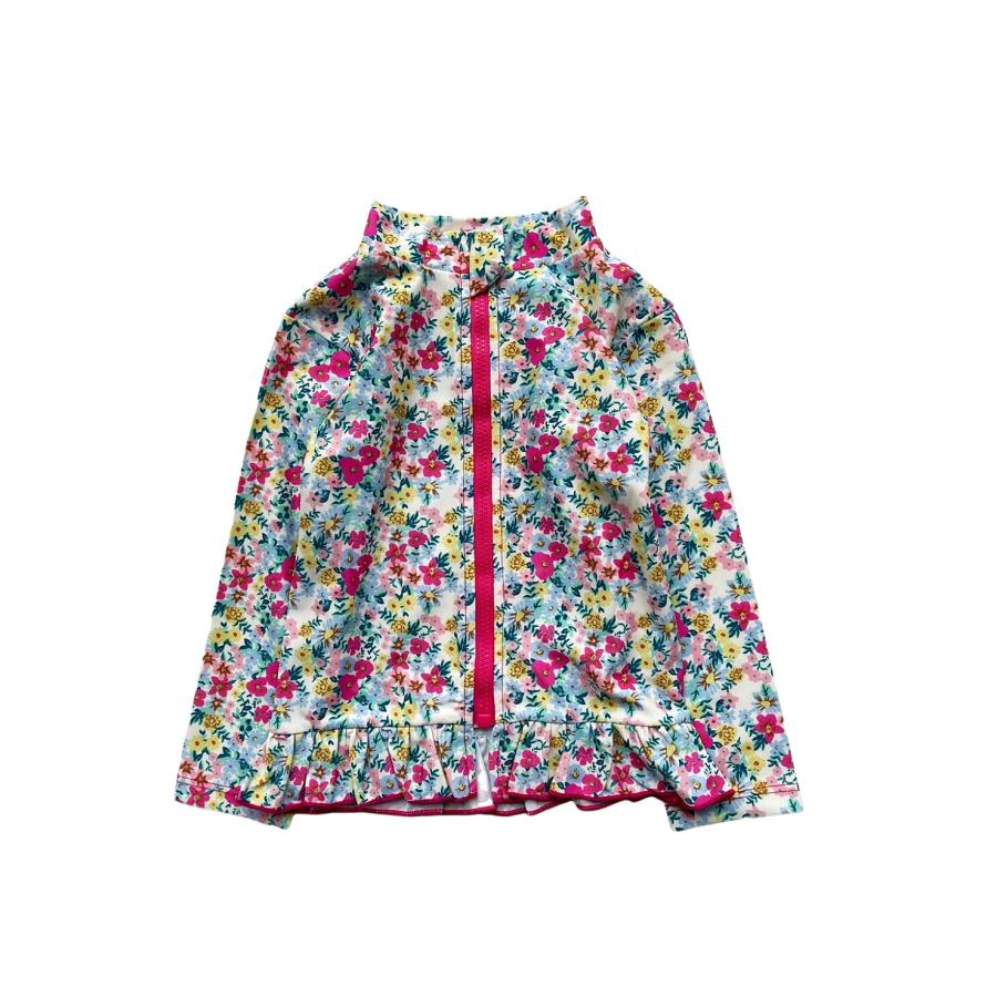 Rashguard Swimsuit Long Sleeve Kids Girls 80-120cm