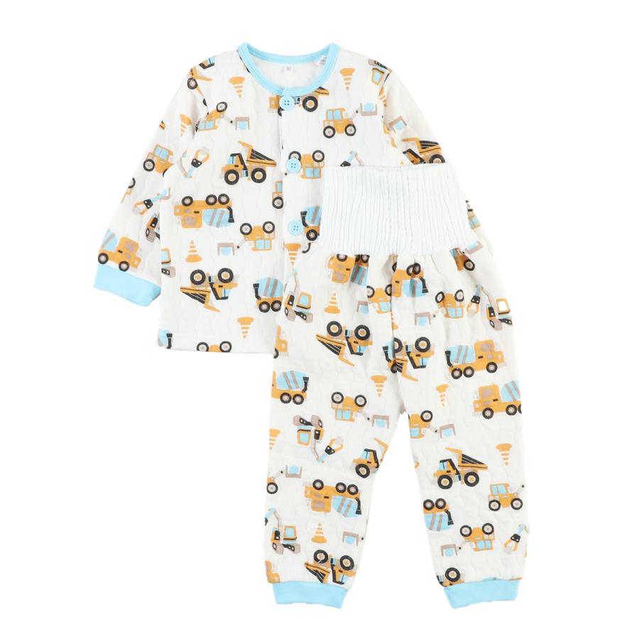 Kids pajamas, long sleeves, quilted, with belly warmer, autumn/winter, winter, loungewear, set, cotton, kids, boys, girls, loungewear, 100, 110, 120, 130