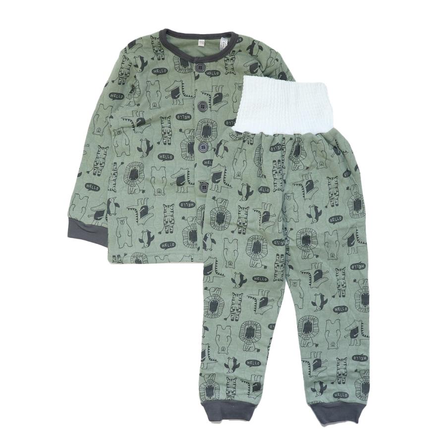 Kids pajamas, long sleeves, quilted, with belly warmer, autumn/winter, winter, loungewear, set, cotton, kids, boys, girls, loungewear, 100, 110, 120, 130