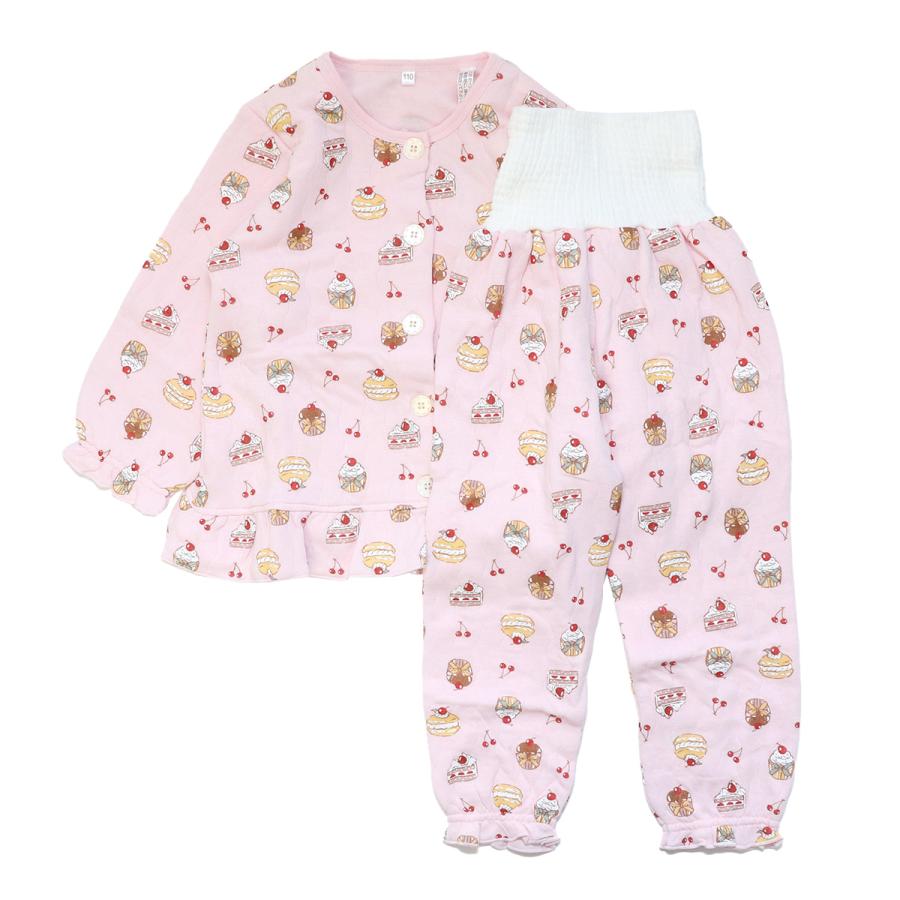 Kids pajamas, long sleeves, quilted, with belly warmer, autumn/winter, winter, loungewear, set, cotton, kids, boys, girls, loungewear, 100, 110, 120, 130
