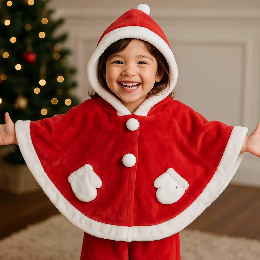サンタロンパース クリスマス ベビーコスチューム サンタクロース ロンパース カバーオール 記念撮影 赤ちゃん 男の子 女の子 長袖