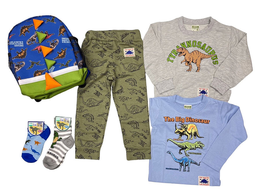 Lucky Bag 2024 New Year 6-piece set Boys Happy Bag Dinosaur