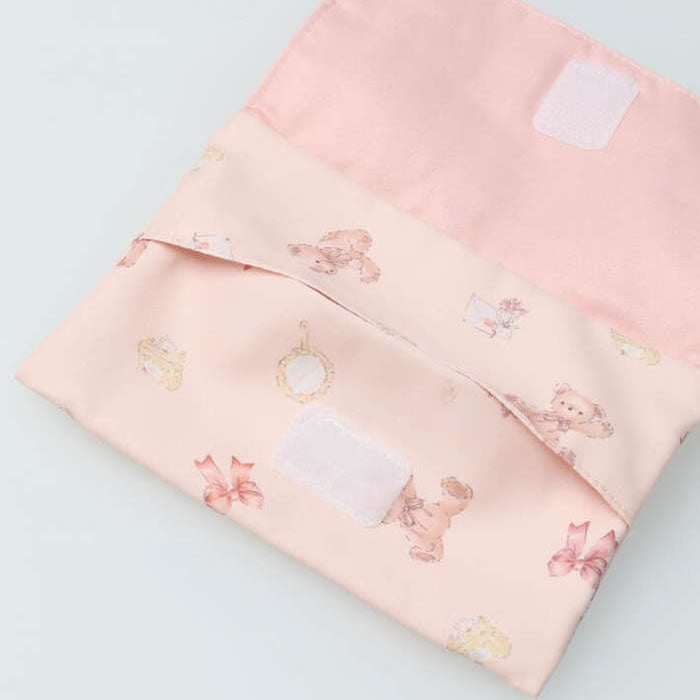 kids foret Flower and bear pattern mobile pocket