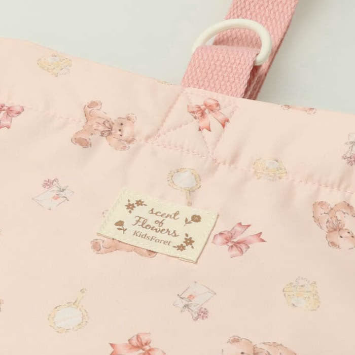 kids foret Flower and bear pattern shoe case