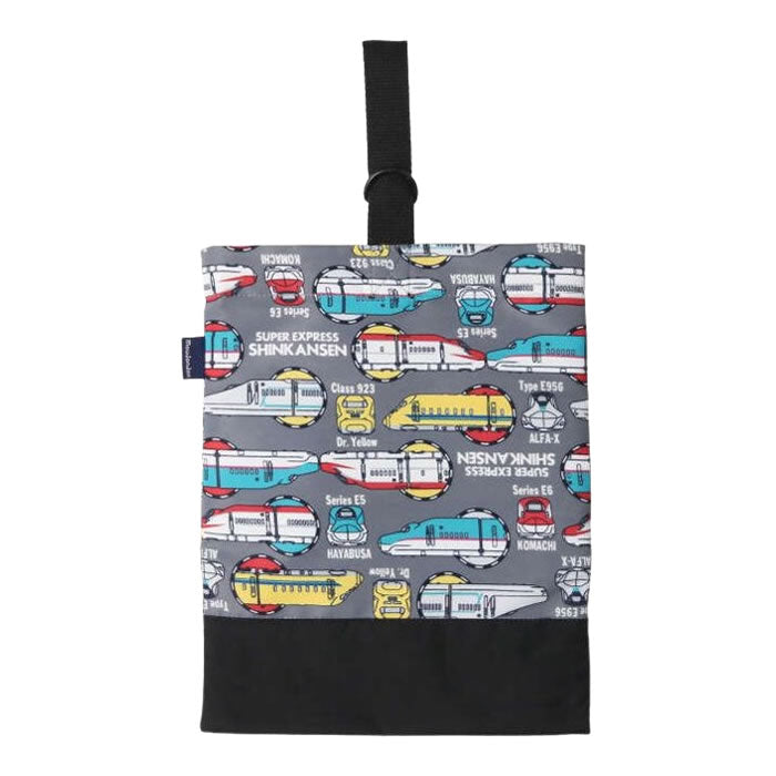 moujonjon JR Shinkansen train design shoe bag