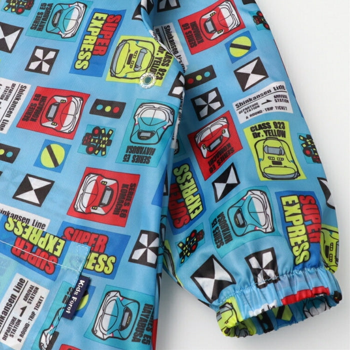 JR新幹線柄レインコート