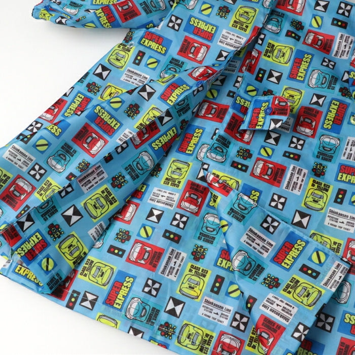 JR新幹線柄レインコート