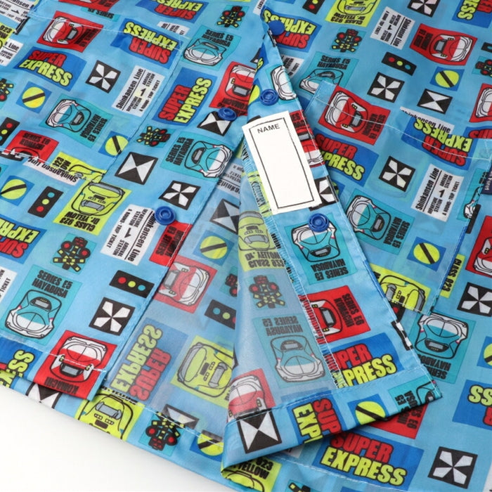 JR新幹線柄レインコート