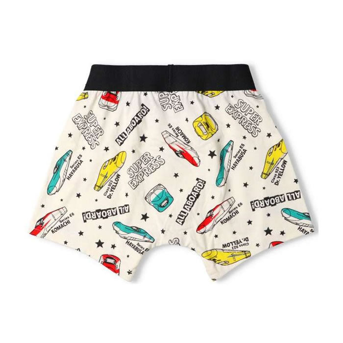 JR Shinkansen Train Print Boxer Shorts
