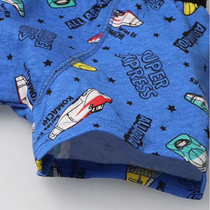 JR Shinkansen Train Print Boxer Shorts