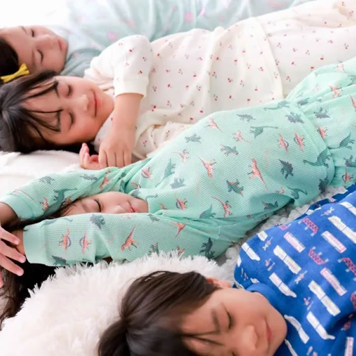 L.COPECK Waffle Pajamas