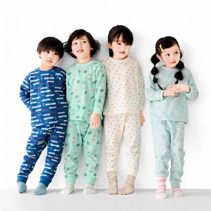 L.COPECK Waffle Pajamas