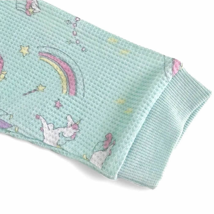 L.COPECK Waffle Pajamas