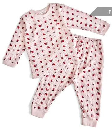 L.COPECK Waffle Pajamas